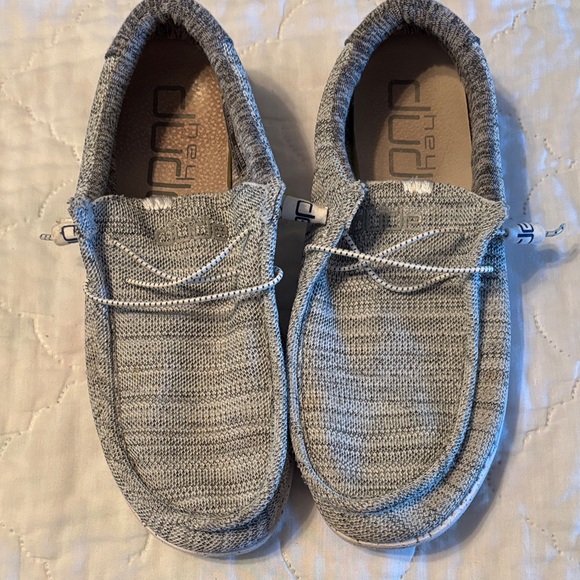 Hey Dude Men's Light Gray Slip-On Loafers - Picture 1 of 7